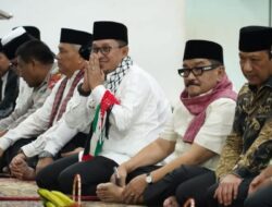 Bupati Tanah Datar Berikan Sambutan Peringati Isra’ Mi’raj di Gedung Suri Maharajo Dirajo