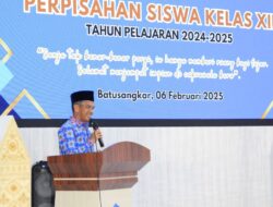 Rektor UIN Batusangkar Semangati 332 Siswa Kelas XII MAN 2 Tanah Datar untuk Melanjutkan Pendidikan