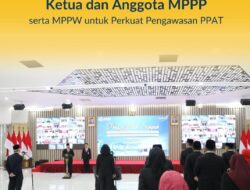 Wamen ATR/Waka BPN Lantik Ketua dan Anggota MPPW untuk Perkuat Pengawasan PPAT