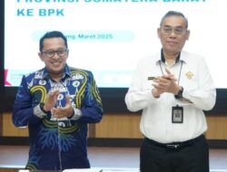 Bupati Tanah Datar Serahkan LKPD Th 2024 kepada BPK Perwakilan Sumbar