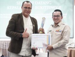 Pemkab Tanah Datar kembali Raih Penghargaan dalam Rekonsiliasi Pajak