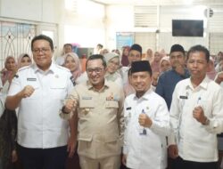 Bupati dan Wakil Bupati Tanah Datar Hadiri Halal Bihalal di Dinas Sosial dan PPA