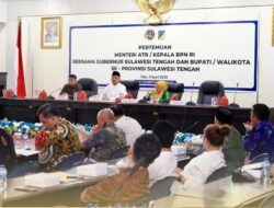 Menteri Nusron Ungkap Ada 1,1 Juta Hektare Tanah di Sulteng yang Bisa Diberdayakan untuk Kepentingan Masyarakat