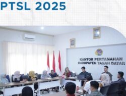 Kantor Pertanahan Tanah Datar Gelar Rapat Pelaksanaan PTSL tahun 2025