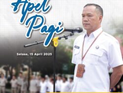 Apel Pagi Perdana, Plt. Kepala Kantor Pertanahan Tanah Datar Tekankan Pentingnya Pelayanan Optimal