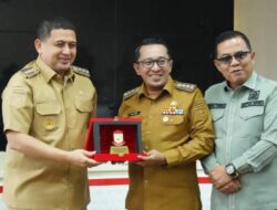 Bupati Tanah Datar Bersama Forkopimda Silaturahmi ke Pemko Makasar