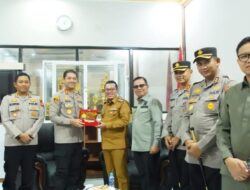 Bupati Tanah Datar Bersama Forkopimda Sambangi Polrestabes Makasar