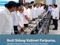 Ikuti Sidang Kabinet Paripurna, Menteri Nusron Terima Instruksi Presiden Prabowo Terkait HGU