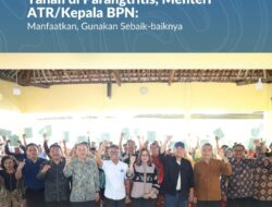 Serahkan 811 Sertipikat Konsolidasi Tanah di Parangtritis, Menteri ATR/Kepala BPN: Manfaatkan, Gunakan Sebaik-baiknya