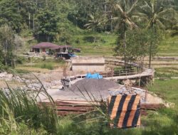 Pekerjaan Sarpras Pasca Bencana di Tanjung Alam Sudah Mencapai Bobot 49 Persen