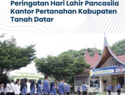 Kantah Tanah Datar Gelar Upacara Hari Lahir Pancasila 2025: Menyemai Nilai-Nilai Luhur dalam Denyut Bumi Minangkabau