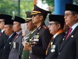 Bupati Tanah Datar Pimpin Upacara Peringatan Hari Lahir Pancasila di Lapangan Cindua Mato