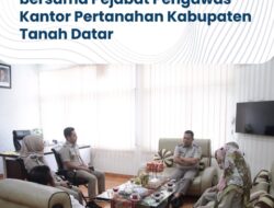 Kantor Pertanahan Tanah Datar Gelar Coffee Morning Untuk Evaluasi Kegiatan dan Langkah Strategis