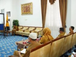 Bupati Tanah Datar Bersama Jajaran Ikuti Rakor Swasembada Pangan
