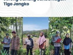 Tim dari Kantor Pertanahan Tanah Datar Laksanakan Verifikasi dan Validasi Lahan untuk PTSL di Nagari Tigo Jangko