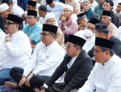 Bupati Tanah Datar Laksanakan Sholat Idul Adha di Lapangan Cindua Mato, Ini Pesan Pesan Bupati