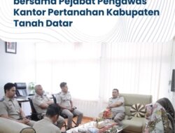 Kepala Kantor Pertanahan Tanah Datar Gelar Coffee Morning Bersama Jajaran untuk Koordinasi