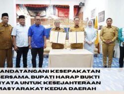 Pemkab Tanah Datar Sepakati Kerjasama Antar Daerah dengan Pemko Pekanbaru
