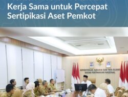 Audiensi Wali Kota Bekasi, Menteri Nusron Tekankan Kerja Sama untuk Percepat Sertipikasi Aset Pemkot