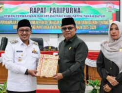DPRD Tanah Datar Gelar Paripurna Penyampaian Pandangan Fraksi Terkait RPJMD 2025-2029