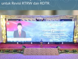 Pada Forum Koordinasi Pembangunan Wilayah Berbasis Penataan Ruang, Menteri Nusron Ajak Kepala Daerah Se-Sulawesi untuk Revisi RTRW dan RDTR