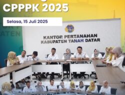 CPPPK Kantor Pertanahan Tanah Datar Ikuti Briefing Asesmen Penilaian Kompetensi PPPK Tahun 2025