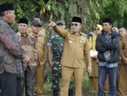Bupati Eka Putra dan Beberapa Kadis Kunjungan Kerja ke Nagari Jago dan Tambangan