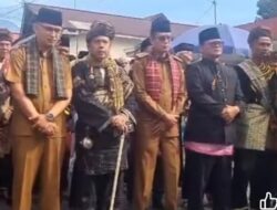 Pengurus KAN Nagari Gurun Dikukuhkan, Febby Dt.Bangso Jadi Ketua KAN
