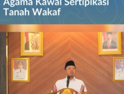 Saksikan Penandatanganan MoU di Lampung, Menteri Nusron Ajak Tokoh Agama Kawal Sertipikasi Tanah Wakaf