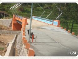 Jembatan Sipopak Di Tanjung Baru Selesai Dibangun, Arus Barang dan Orang Diharapkan Lancar Kembali
