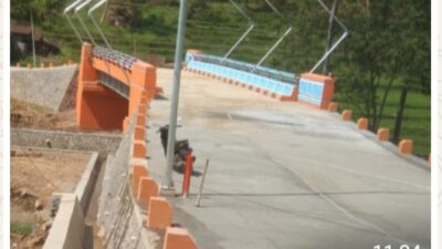 Jembatan Sipopak Di Tanjung Baru Selesai Dibangun, Arus Barang dan Orang Diharapkan Lancar Kembali