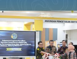 Kanwil BPN Provinsi DKI Jakarta Luncurkan Layanan Peralihan Hak Tanah Elektronik untuk Tingkatkan Kualitas Data dan Pelayanan