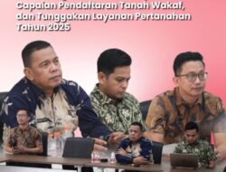 Kepala Kantor Pertanahan Tanah Datar Ikuti Kegiatan Monev Program Strategis Pertanahan Tahun 2025