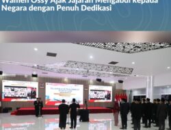 Lantik Pejabat Struktural, Wamen Ossy Ajak Jajaran Mengabdi kepada Negara dengan Penuh Dedikasi