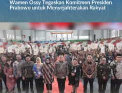 Jelang HUT ke-80 RI, Wamen Ossy Tegaskan Komitmen Presiden Prabowo untuk Menyejahterakan Rakyat