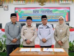 DPRD Tanah Datar Gelar Paripurna Penandatanganan Perubahan KUA PPAS th 2025
