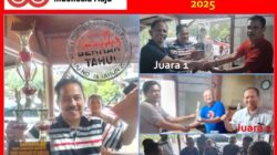 Peringati HUT RI, Komunitas Kadai Sus Gelar Pertandingan Domino Memperebutkan Piala Bergilir Erick Hamdani Dt. Ambasa