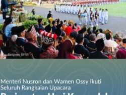 Menteri Nusron dan Wamen Ossy Ikuti Seluruh Rangkaian Upacara Peringatan Hari Kemerdekaan ke-80 Republik Indonesia
