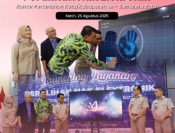 Kanwil BPN Sumbar Luncurkan Penerapan Layanan Elektronik di Seluruh Kantor Pertanahan Kabupaten/ Kota