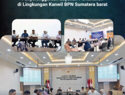 Kantor Pertanahan Tanah Datar Hadiri Rakor Konsolidasi Layanan Pertanahan di Kanwil BPN Sumbar