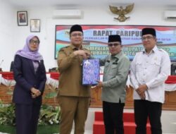 DPRD Tanah Datar Gelar Paripurna Terkait Nota Bupati terhadap Ranperda Perubahan th 2025