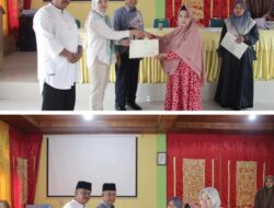 Kantor BPN Tanah Datar Serahkan Sertipikat PTSL di Nagari Salimpaung, Masyarakat Gembira