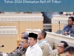 RDP Bersama Komisi II DPR RI, Pagu Anggaran Kementerian ATR/BPN Tahun 2026 Ditetapkan Rp9,49 Triliun