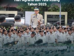 Kantah Tanah Datar Hadiri Upacara HANTARU 2025 di Kanwil BPN Sumbar