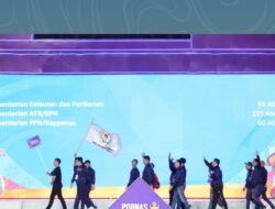 PORNAS XVII KORPRI Resmi Dibuka, Kementerian ATR/BPN Siap Perebutkan Juara di 7 Cabang Olahraga