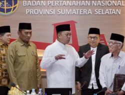 Silaturahmi dengan Organisasi Keagamaan di Sumsel, Menteri Nusron Dorong Sertipikasi Tanah Wakaf dan Rumah Ibadah