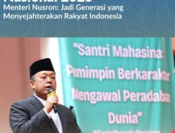 Peringati Hari Santri Nasional 2025, Menteri Nusron: Jadi Generasi yang Menyejahterakan Rakyat Indonesia