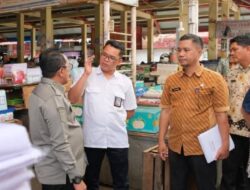 Pasar Batusangkar Akan Dibangun Baru, Bupati Dampingi Tim PU Sumbar Tinjau Lokasi