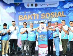 Wali Kota Padang Hadiri Bakti Sosial Bersih Pantai Bersama Polda Sumbar