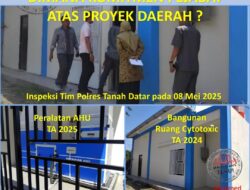 Kondisi Ruang Cytotoxic RSUD Ali Hanafiah Batusangkar Tak Kunjung Beroperasi: Tanggung Jawab Siapa?